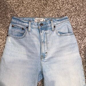abercrombie straight leg jeans